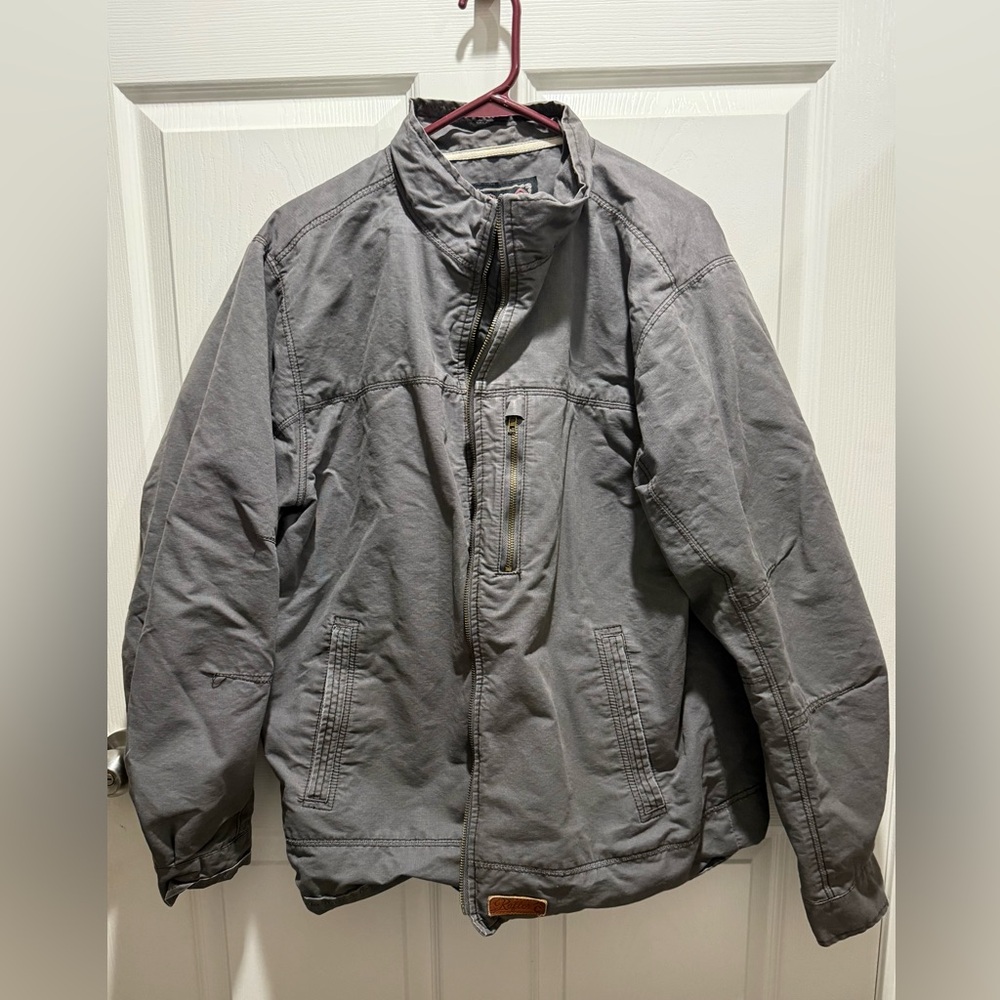 Men's Rafter C Gray Coat.